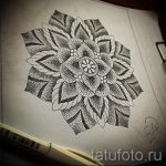 Mandala-Designs auf dem Rücken Tattoo-Tattoo-Zeichnung auf 02052016 2