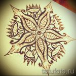 Mandala-Designs auf dem Rücken Tattoo-Tattoo-Zeichnung auf 02052016 4