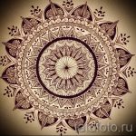 Mandala-Designs auf dem Rücken Tattoo-Tattoo-Zeichnung auf 02052016 6