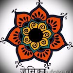 mandala tetoválás vázlatok színesben - rajz tetováláshoz 02052016 12