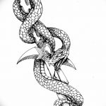 fotó Vázlatok kardról és kígyó tetoválásról, 2017. 09. 26 -án, №027 - Vázlatok tetováló kardról -