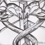 fotó Vázlatok kardról és kígyó tetoválásról, 2017. 09. 26 -án, №028 - Vázlatok tetováló kardról -