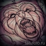 Medve tetoválás tervezése 11