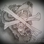 Medve tetoválás tervezése 25