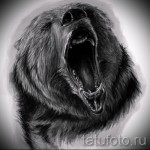 Medve tetoválás vázlata 26