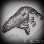 Medve tetoválás vázlata 30