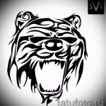 Medve tetoválás vázlata 38
