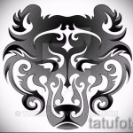 Medve tetoválás vázlata 39