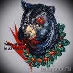 Medve tetoválás vázlata 54