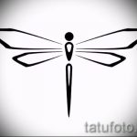 Példa a hát alsó részén található tetoválás vázlatára - opció - tatufoto.ru - 53