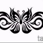 Példa egy vázlatra a hát alsó részén lévő tetováláshoz - opció - tatufoto.ru - 50