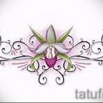 Példa egy vázlatra a hát alsó részén lévő tetováláshoz - opció - tatufoto.ru - 39