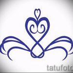 Példa a hát alsó részén lévő tetoválás vázlatára - opció - tatufoto.ru - 38