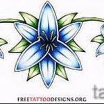 Példa a hát alsó részén található tetoválás vázlatára - opció - tatufoto.ru - 37