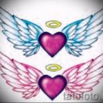 Példa a hát alsó részén található tetoválás vázlatára - opció - tatufoto.ru - 22