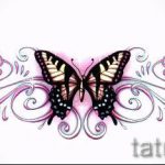 Példa a hát alsó részén található tetoválás vázlatára - opció - tatufoto.ru - 5