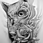 férfi vázlat a kar tetoválásához - 08032019 - 26