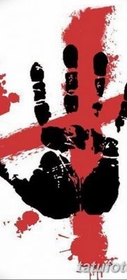 szemetes polka tetoválás kézi minták 2019.03.03. №001 - tetoválás a kezén -