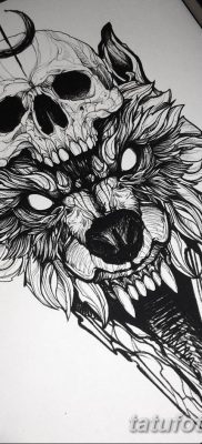 férfi vázlat a kar tetoválásához - 08032019 - 57