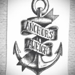 tetoválás vázlatok fekete -fehér feliratok 2019.09.14. №006 - fekete -fehér betűk -