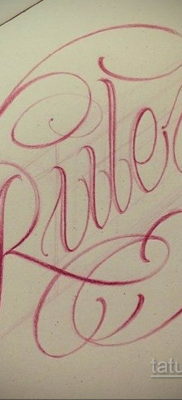 tetoválás betűkkel betűkészletek vázlatok 2019.09.14. №075 - tetoválás betűkészletek vázlata -