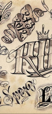 tetoválás vázlatok betűkkel 2019.09.14. №001 - tetoválásvázlatok betűkkel -