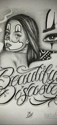 Chicano tetoválási vázlat 2019.09.14. №030 - Chicano tetoválási vázlat -