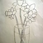 fotó Vázlatok egy nárcisz tetoválásról 2018.04.18 -án №036 - Vázlatok nárciszról -