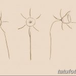 fotó Vázlatok egy nárcisz tetoválásról 2018.04.18 -án №080 - Vázlatok nárciszról -