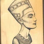 fotó Vázlatok Nefertiti tetoválásáról, 2017.10.02., 007 - Nefertiti vázlatai -