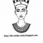fotó Vázlatok Nefertiti tetoválásairól, 2017.10.02. №039 - Nefertiti vázlatai -