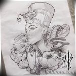 fotó Vázlatok Nefertiti tetoválásairól, 2017.10.02., №047 - Nefertiti vázlatai -