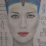 fotó Vázlatok Nefertiti tetoválásairól, 2017.10.02. №049 - Nefertiti vázlatai -