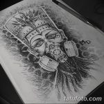 fotó Vázlatok Nefertiti tetoválásairól, 2017.10.02., №057 - Nefertiti vázlatai -