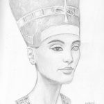 fotó Vázlatok Nefertiti tetoválásairól, 2017.10.02. №062 - Nefertiti vázlatai -
