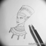 fotó Vázlatok Nefertiti tetoválásairól, 2017.10.02., №075 - Nefertiti vázlatai -