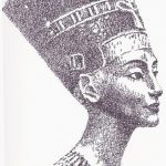 fotó Vázlatok Nefertiti tetoválásairól, 2017.10.02. №076 - Nefertiti vázlatai -