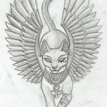 fotó Vázlatok Nefertiti tetoválásairól, 2017.10.02. №104 - Nefertiti vázlatai -