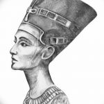 fotó Vázlatok a Nefertiti tetoválásokról 2017.10.02. №105 - Nefertiti vázlatai -