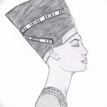 fotó Vázlatok Nefertiti tetoválásairól, 2017.10.02. №109 - Nefertiti vázlatai -