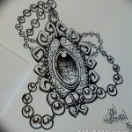 fotó Vázlatok tetováló amulettekről 2018.02.17 -től №035 - Tetováló amulettek vázlatai -