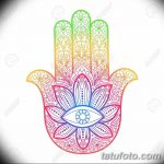 Hamsa Fatima Amulet keze