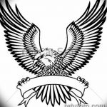 снимка Скици на татуировка на орел от 21.10.2017 г. №040 - Скици на татуировка на орел -
