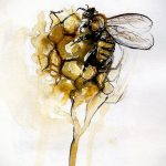 darázs tetoválás vázlata 2020.01.07. №065 -mázsa tetoválás vázlata -