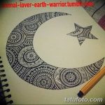 fotó Vázlatok egy félhold hold tetoválásról, 2018.06.18. №091 - Vázlatok a holdtetoválásról -