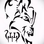 Cool változata tetoválás vázlat hiúz - használható hiúz tetoválás a vállán