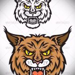 A hiúz tetoválási vázlatának hűvös változata - hiúz geometriájú tetováláshoz használható