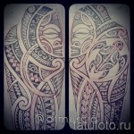 Maori minták - TATU SLEEVE SKETCH