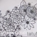 különböző virágok - TATTOO SLEEVES SKETCH