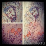 SAMURAI karddal - TATTOO SLEEVE SKETCH